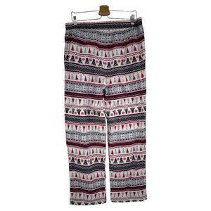 Polar Bear Pajama Pants Size Large Cuddl Duds Holiday Christmas Winter